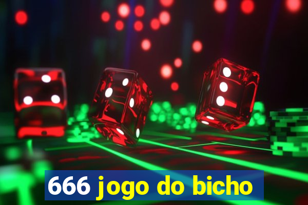 666 jogo do bicho